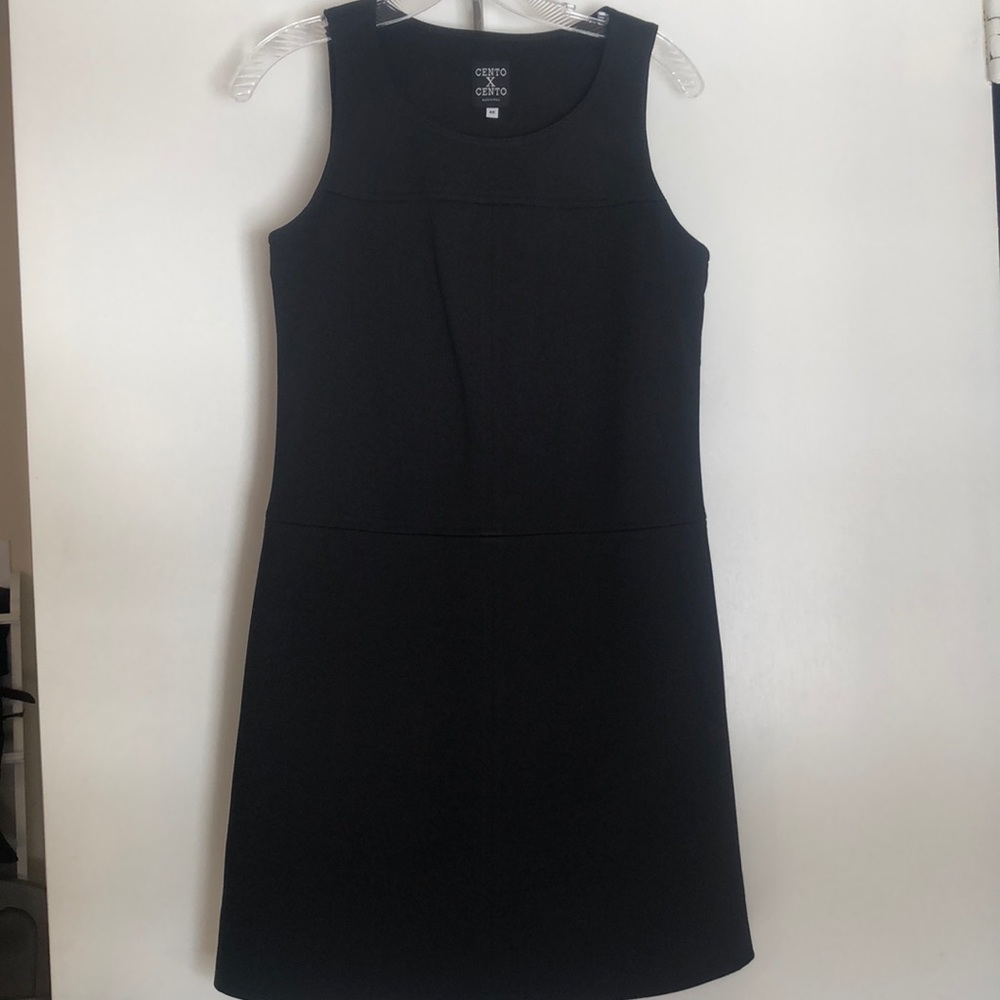 VINTAGE CENTO X CENTO WOMEN'S  BLACK DRESS Size 40